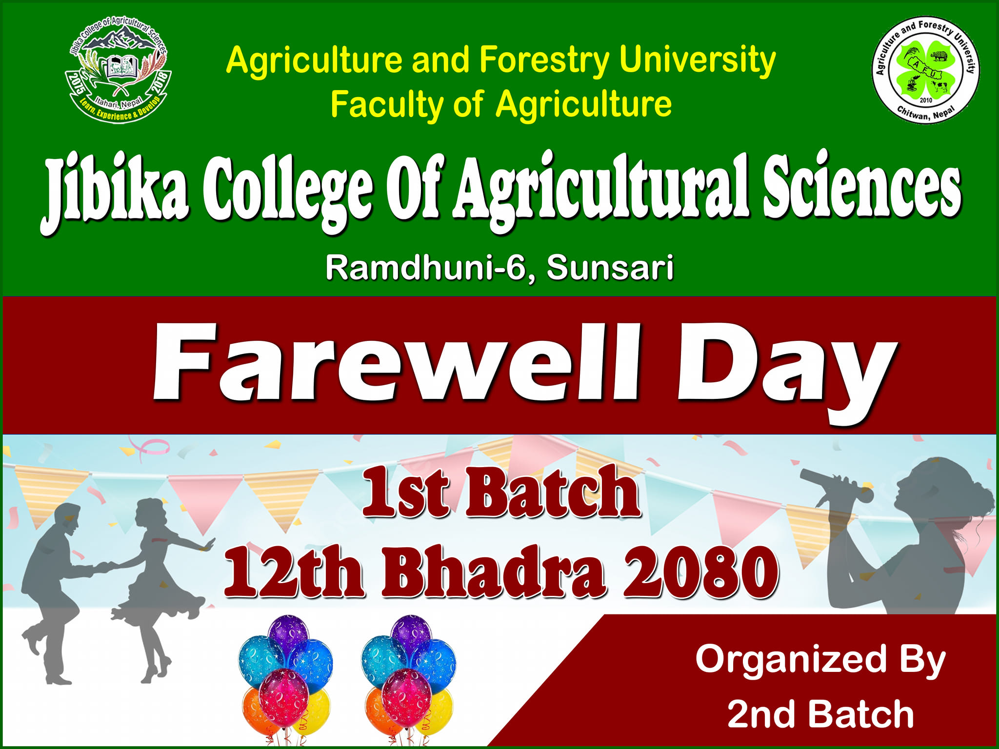 Gimplse of today's Farewell Program of 1st Batch💚