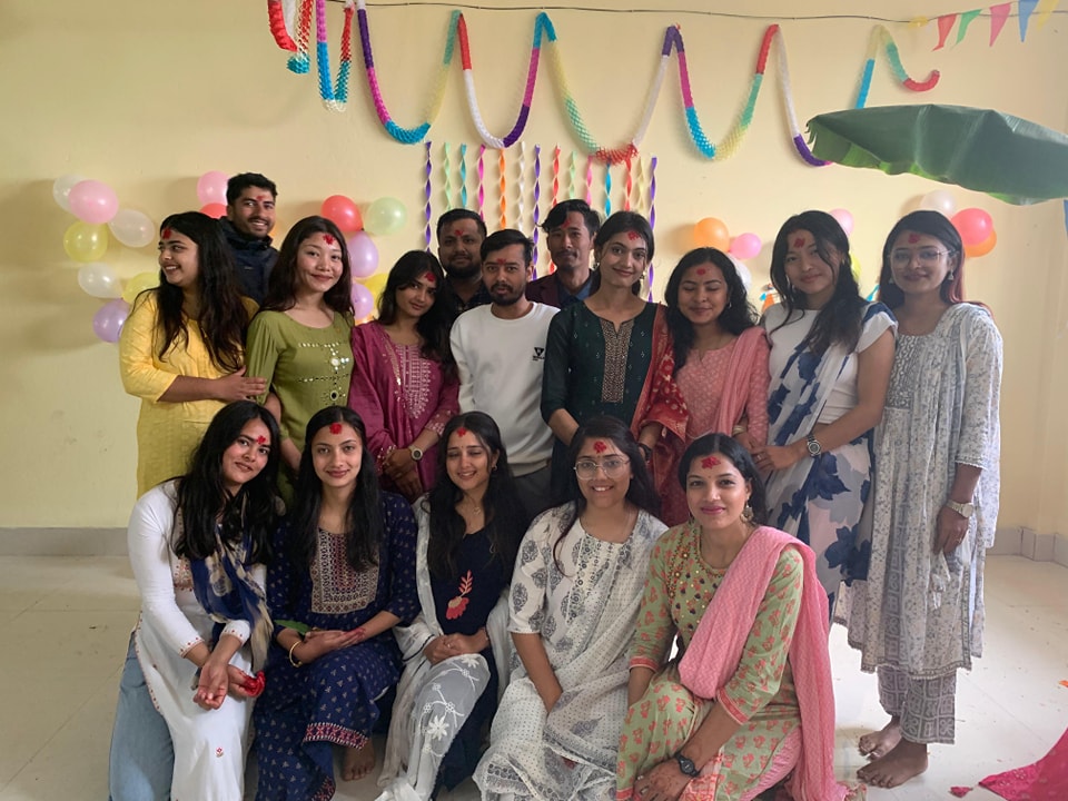 SOME OF THE GLIMSES OF SARASWATI PUJA 2080-11-02