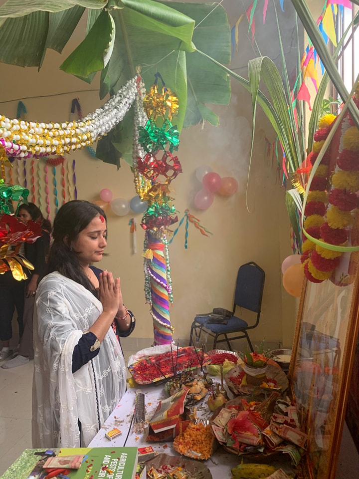 SOME OF THE GLIMSES OF SARASWATI PUJA 2080-11-02