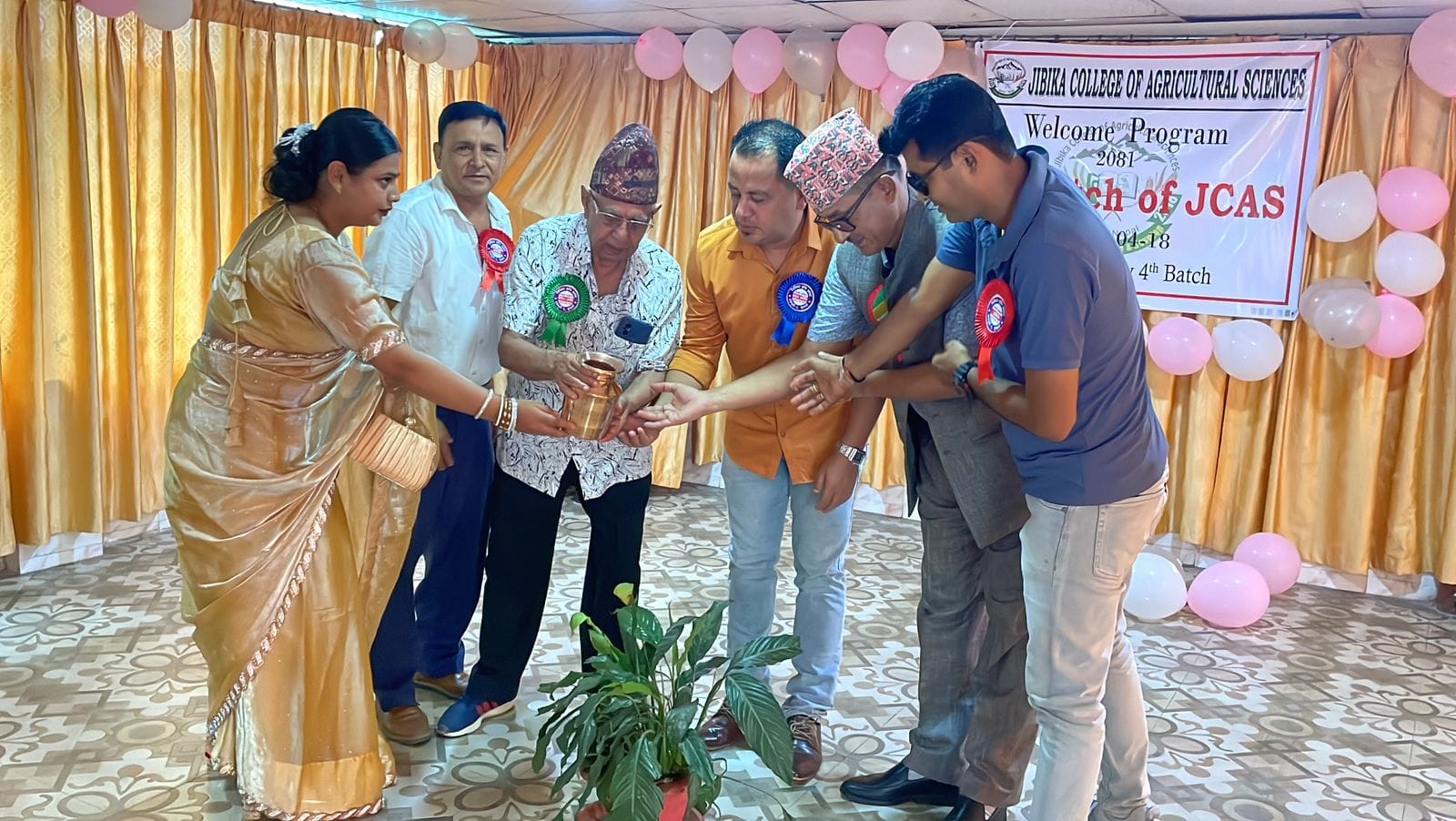 Gimplse of the welcome Program of 5th Batch💚